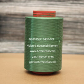 840D/96F High Tenacity Nylon 6 (PA6) Industrial Filament N0810GSC