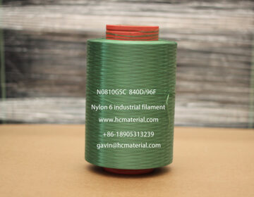 840D/96F High Tenacity Nylon 6 (PA6) Industrial Filament N0810GSC